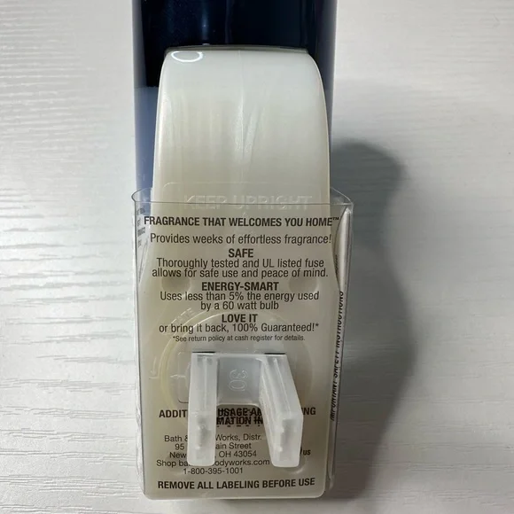 NWT - Bath & Body Works Blue Light-up Wallflower - Picture 4 of 6